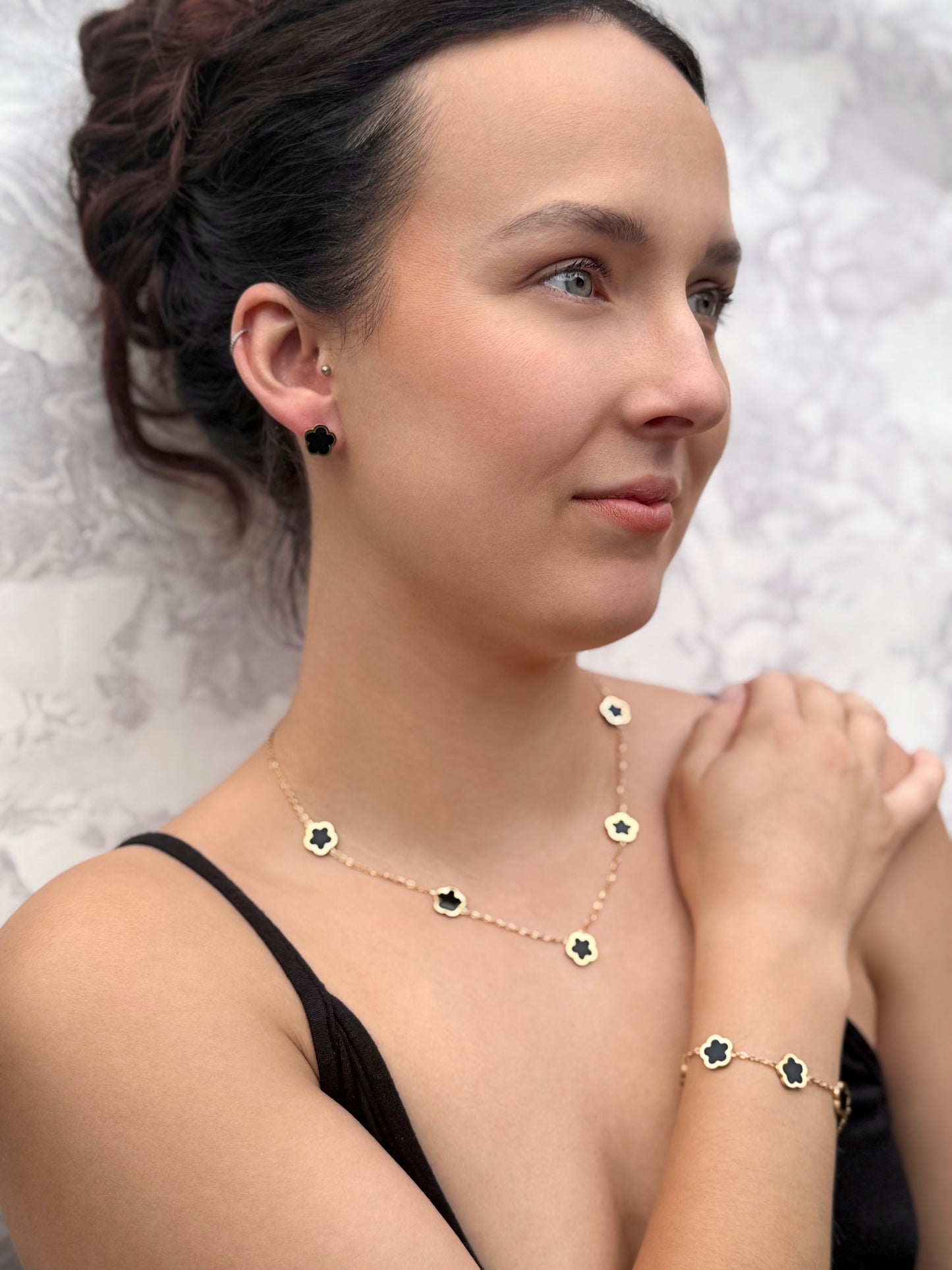 Black Clover Necklace