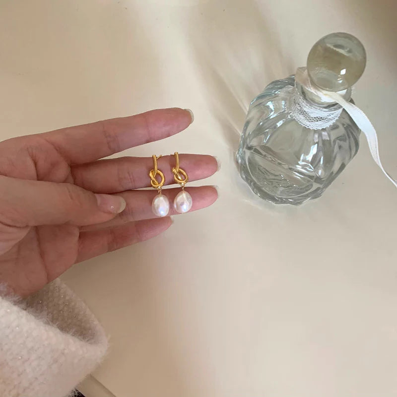 Baroque Pearl Earring