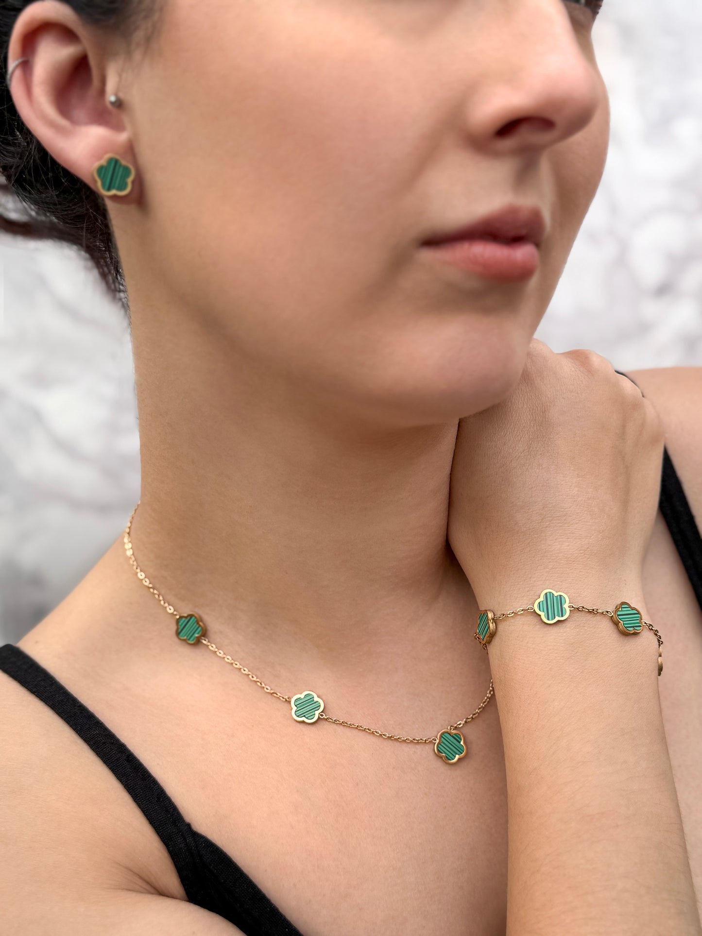 Forrest Green Necklace
