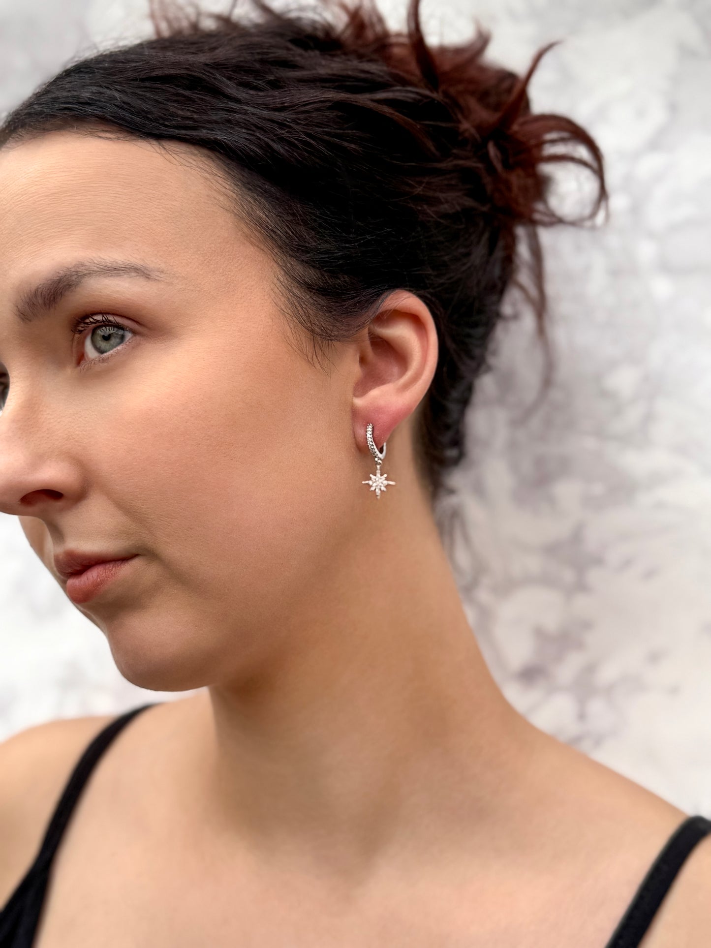 Moon & Star Earrings Gold or Silver