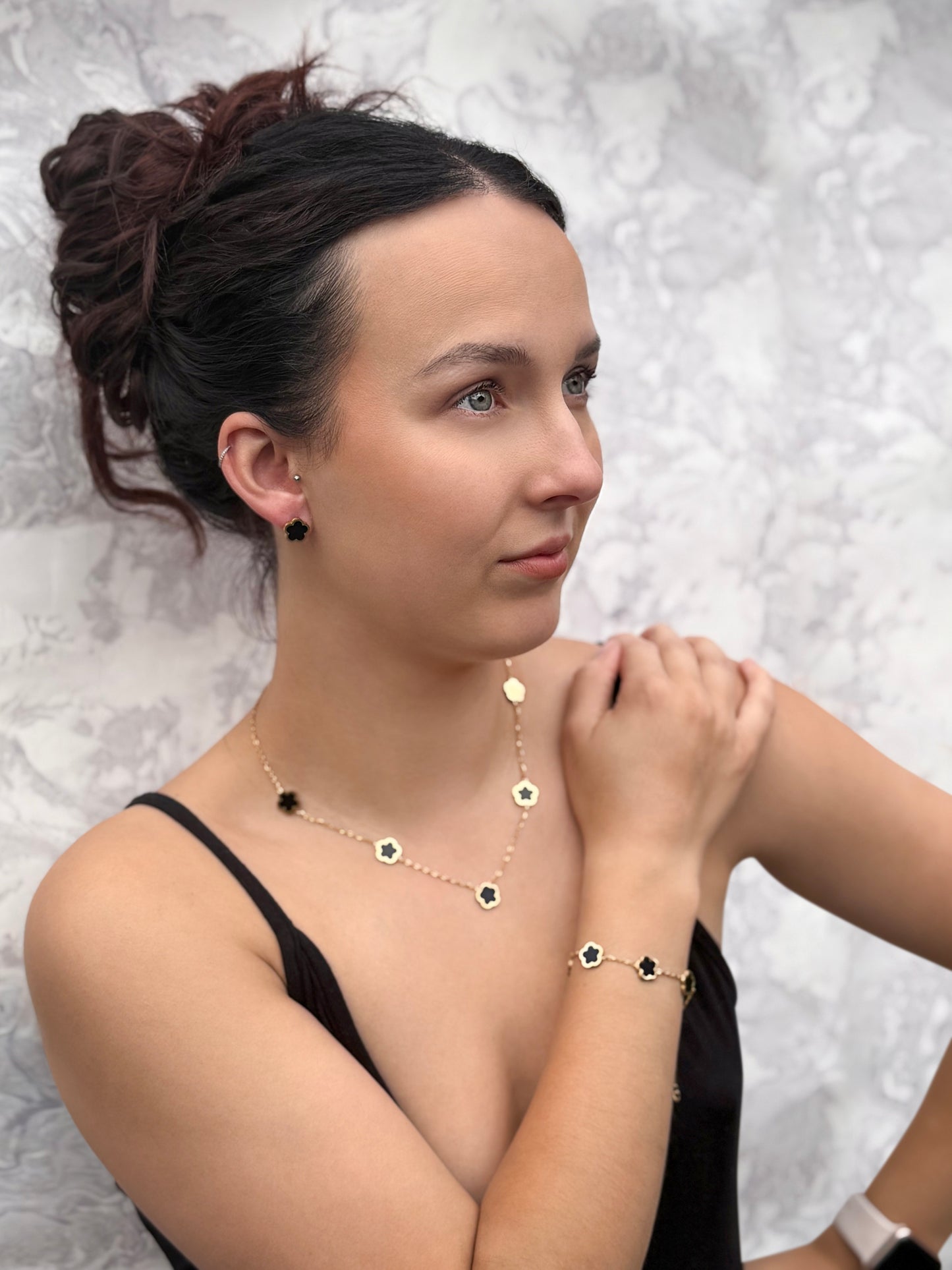 Black Clover Necklace