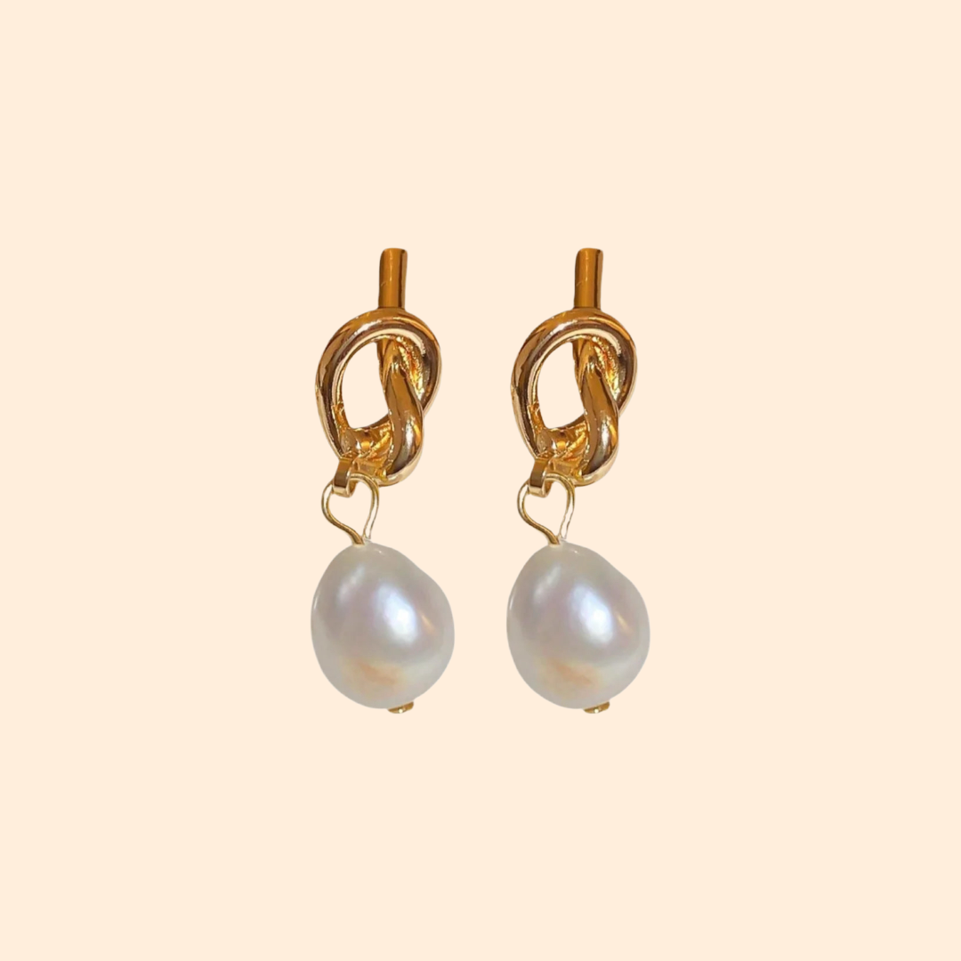 Baroque Pearl Earring