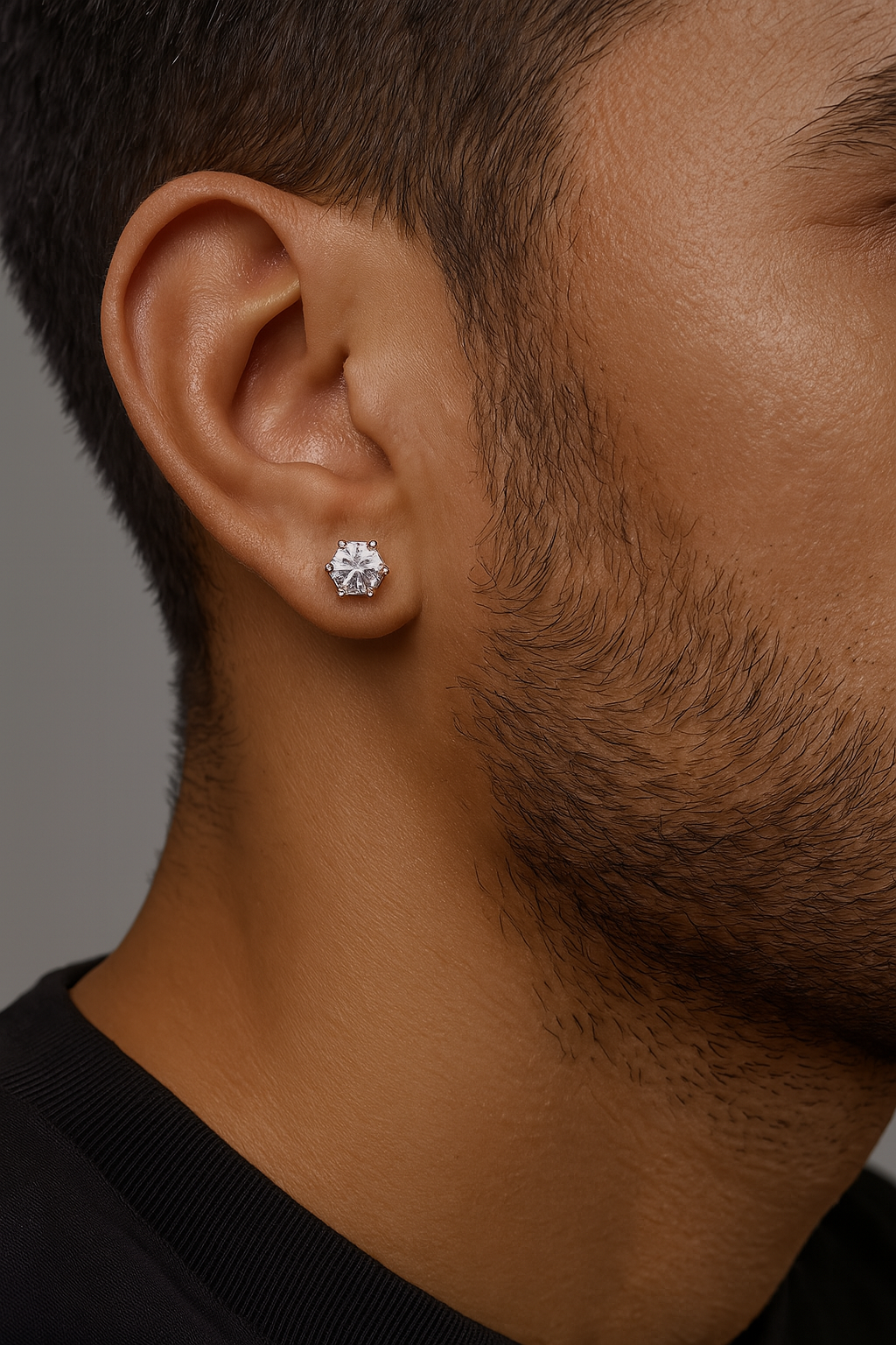 Moissanite Stud Earrings 0.1 - 1.0ct