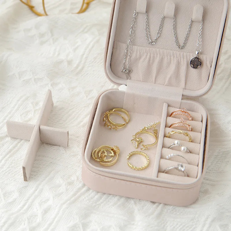 Mini Leather Jewellery Case