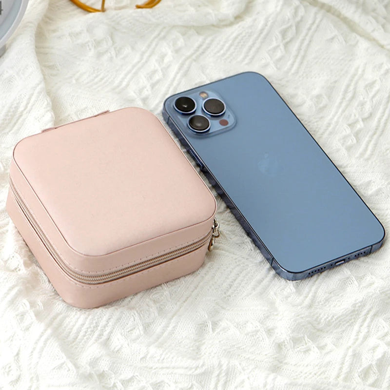 Mini Leather Jewellery Case