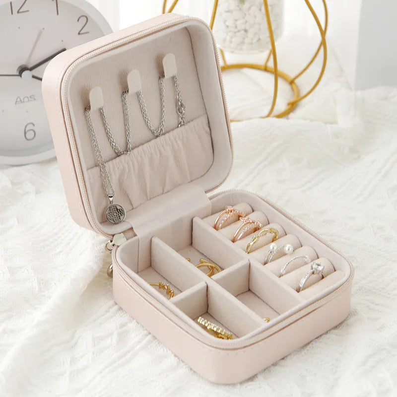 Mini Leather Jewellery Case