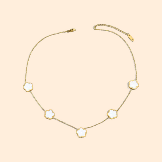 Pearl Clover Necklace